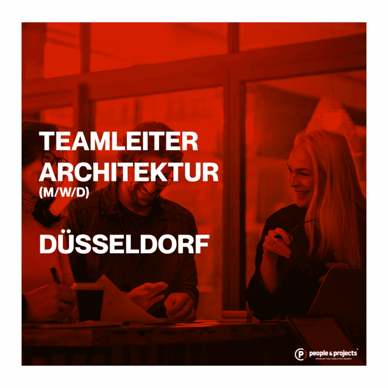 Job Teamleiter Architektur in Düsseldorf - Stellenangebote Architektur Innenarchitektur in Düsseldorf